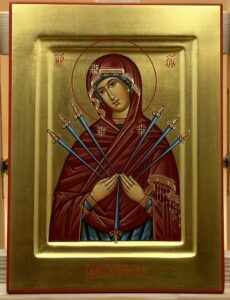 Богородица «Семистрельная» Образец 16 Вольск